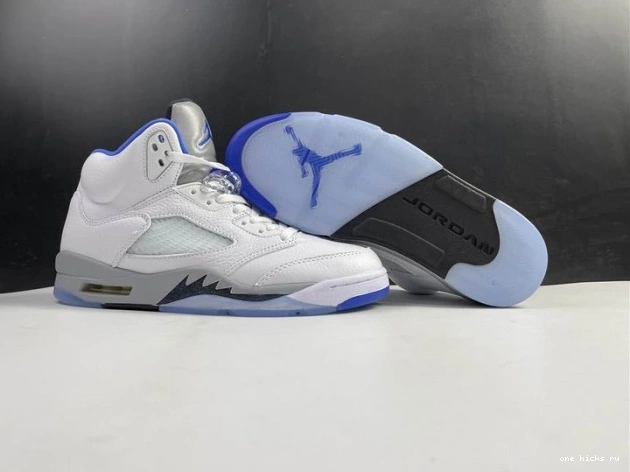 Chep Onekick DD0587-140 Stealth Jordan Air 5 (2021) White Retro 0714